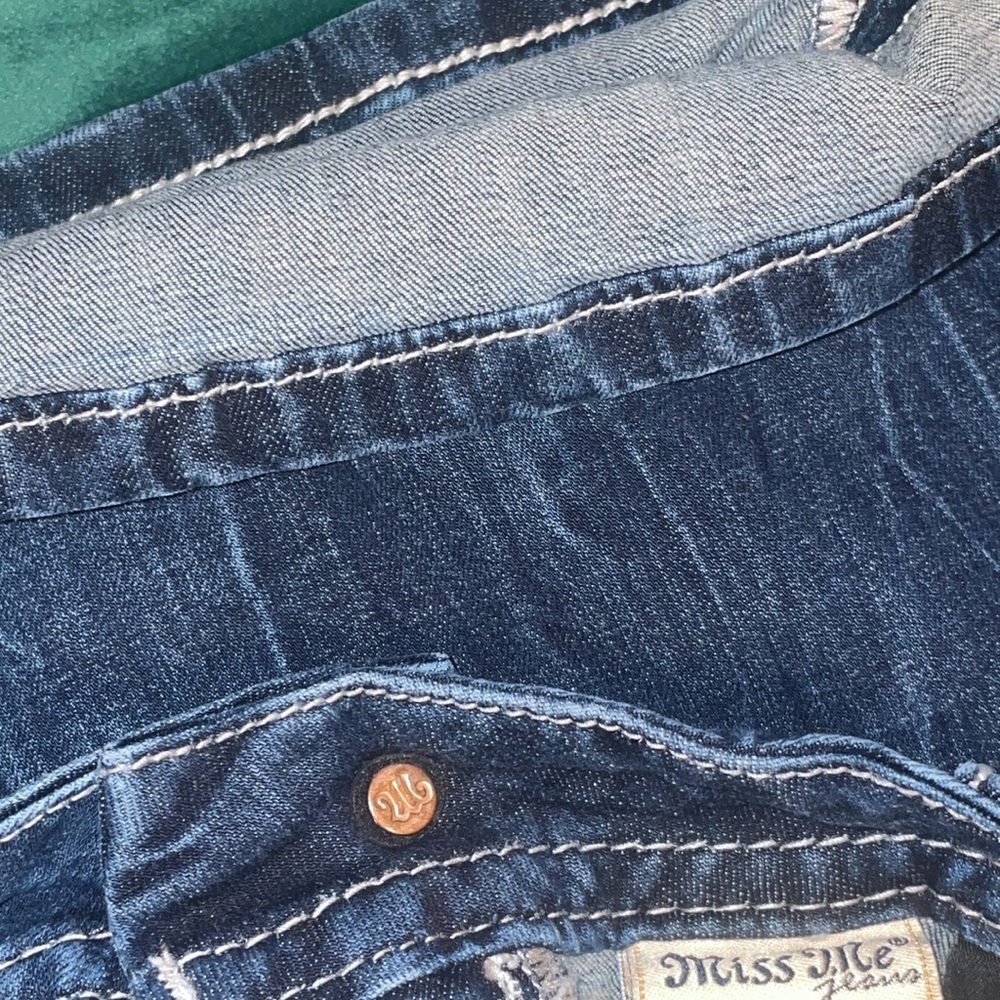 •MISS ME•MID-RISE EASY BOOT BOOTCUT JEANS SIZE 25x27 - Picture 10 of 10